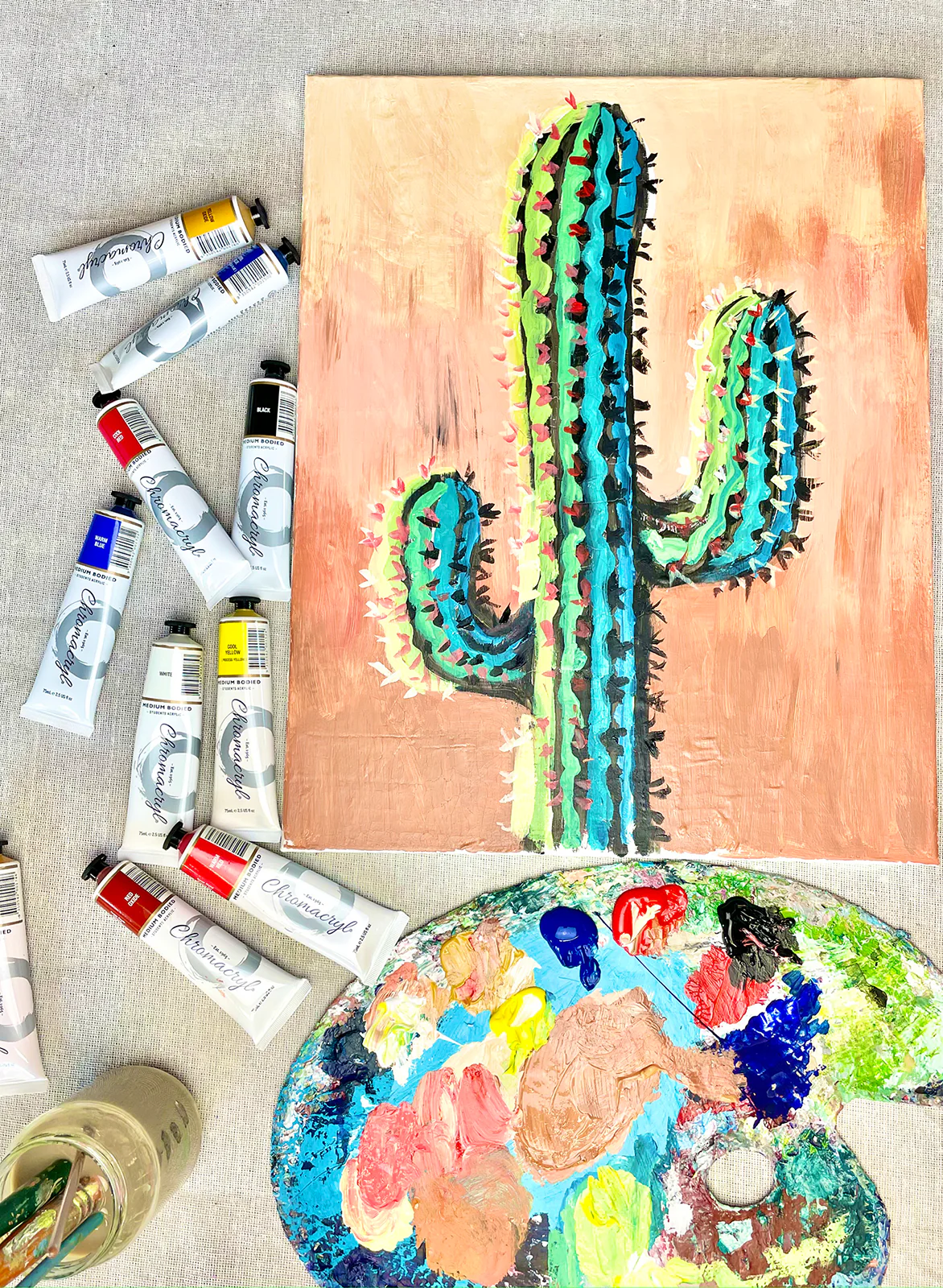 Chromacryl Student Acrylic Paint Sets - Image 3