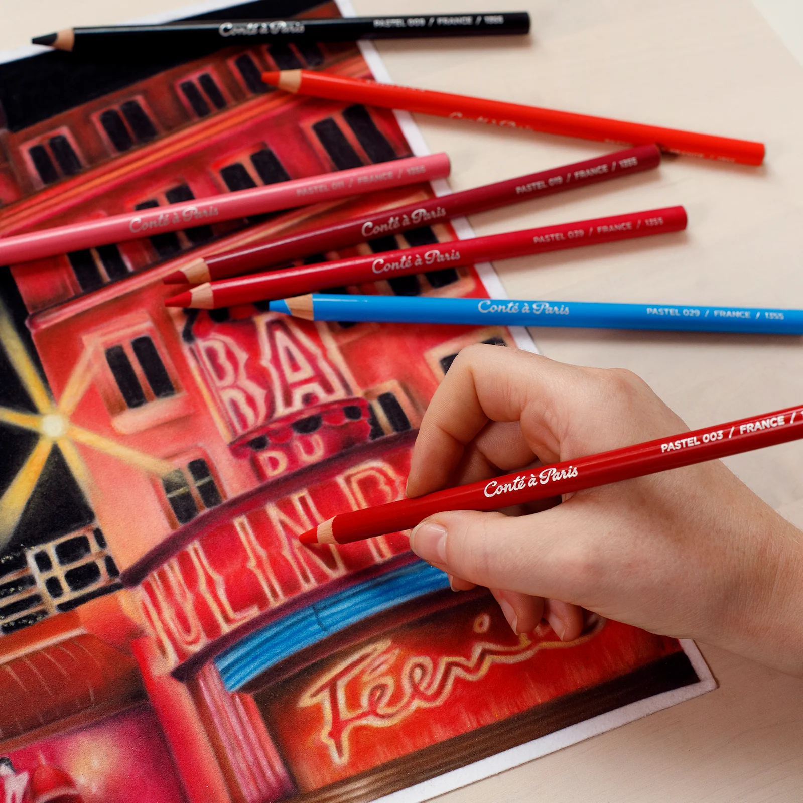 Conte a Paris Pastel Pencil Sets - Image 4
