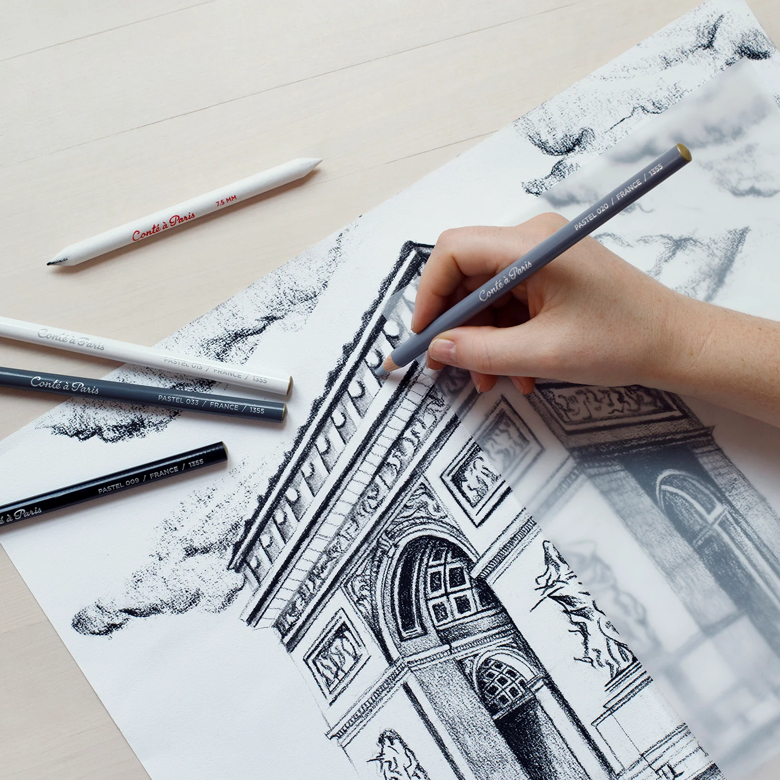 Conte a Paris Pastel Pencil Sets - Image 7