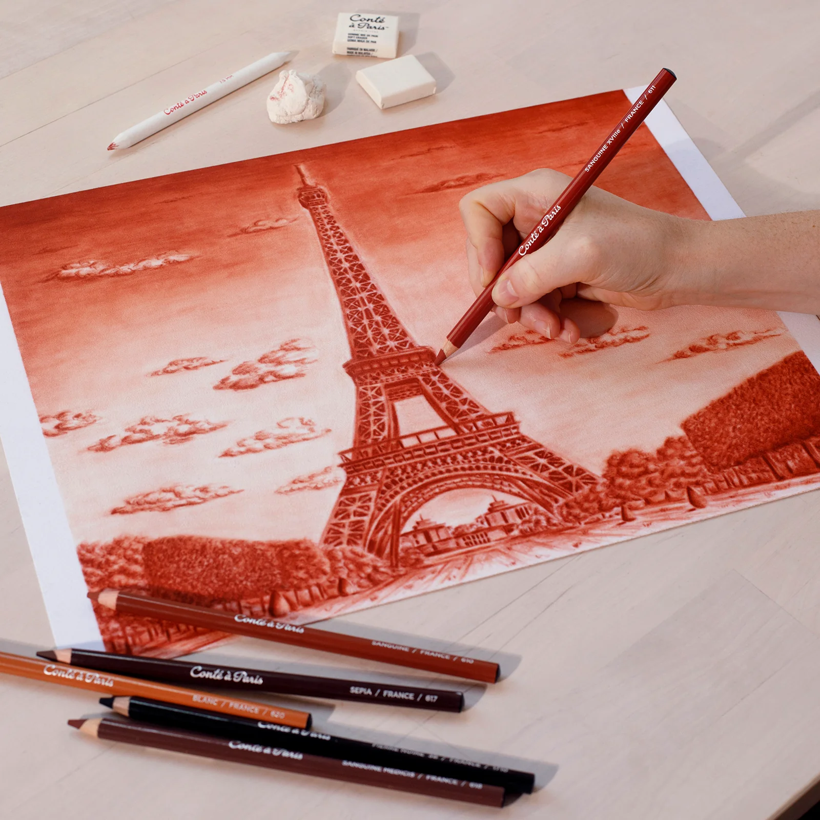 Conte a Paris Sketching Pencils - Image 6