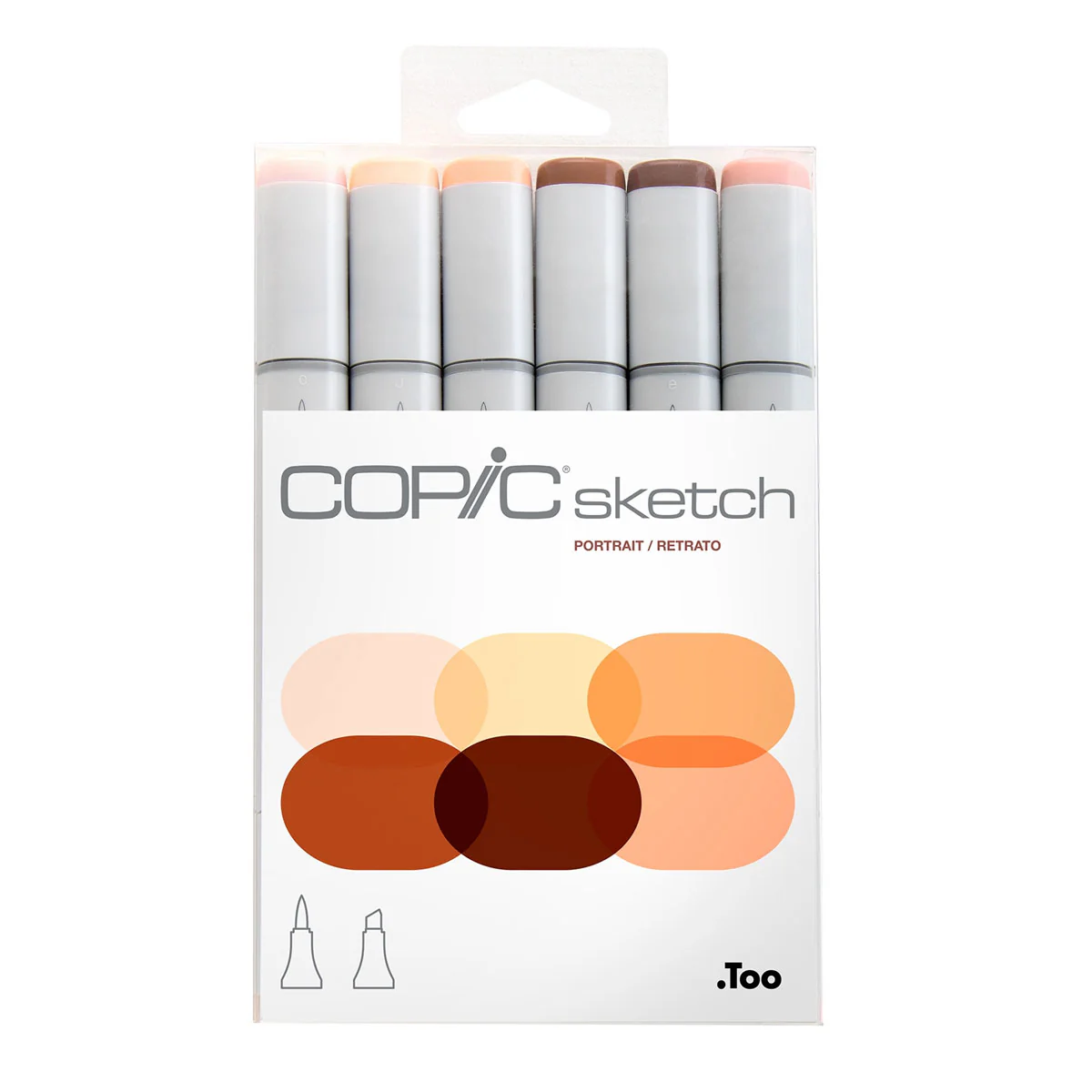 Copic Sketch Marker Set 6 (Portrait)