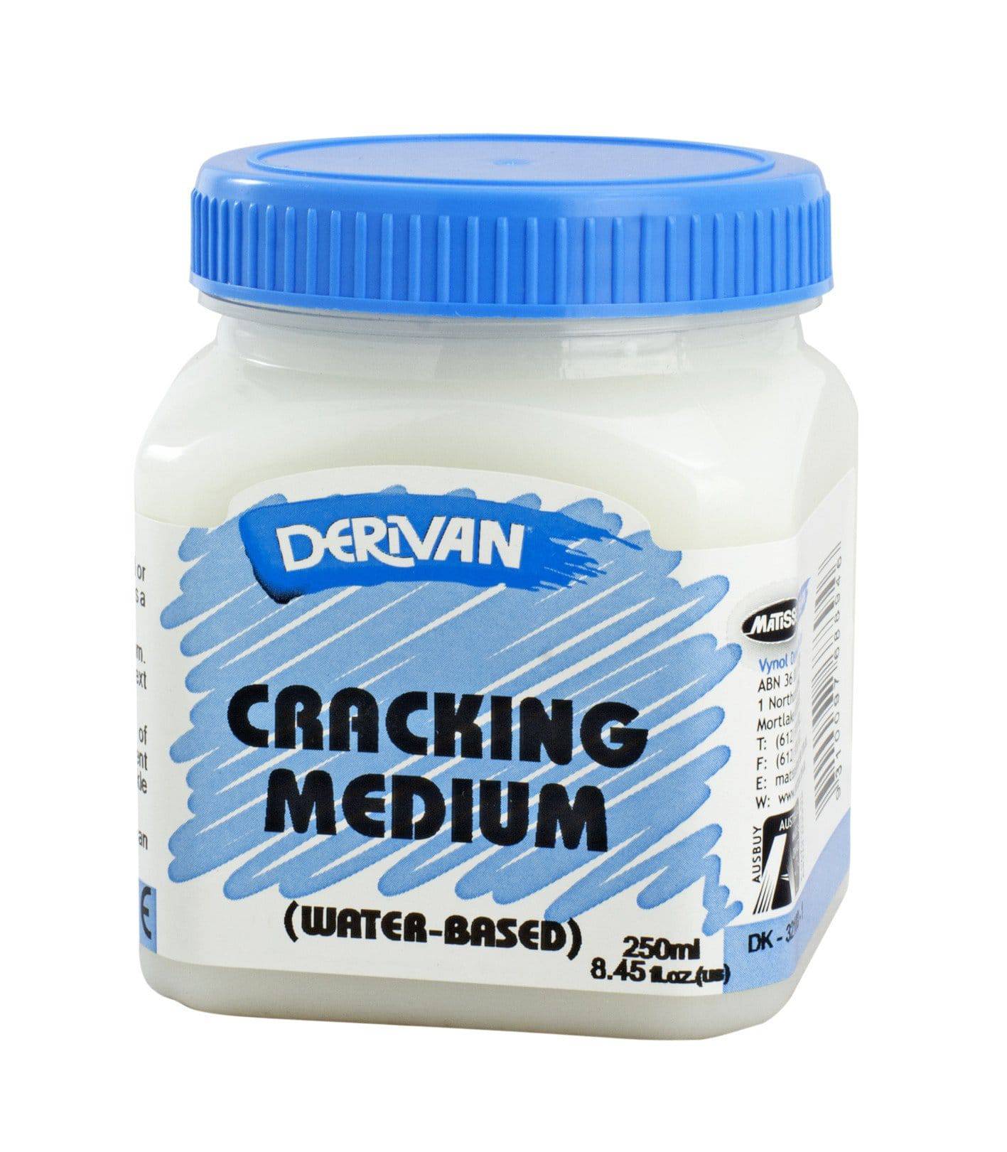 Derivan Water-Based Cracking Medium 250ml