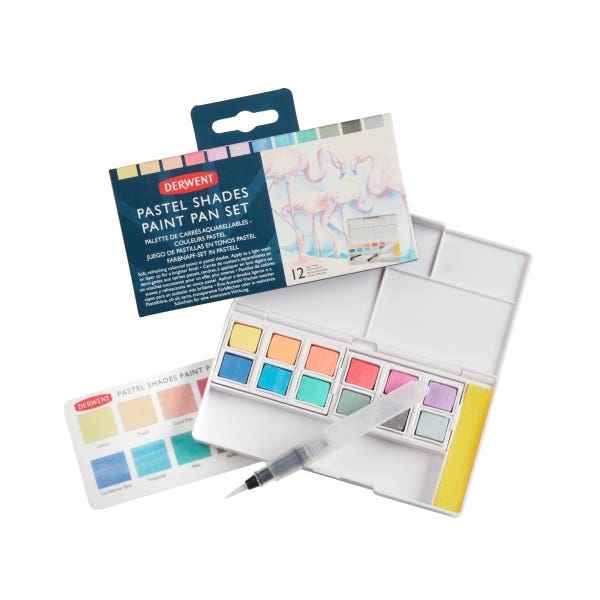 Derwent Pastel Shades Paint Pan Set - Image 5