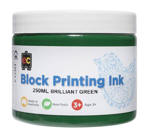 Educational Colours Block Printing Inks 250ml - Image 3