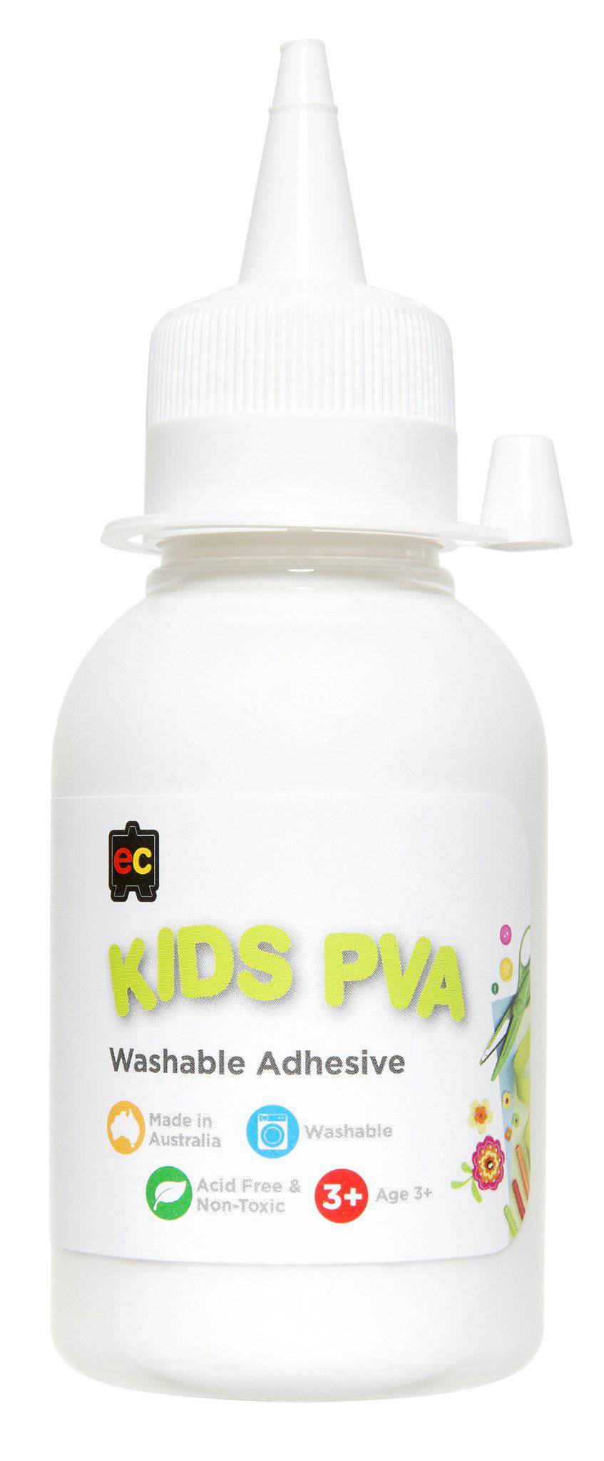 Educational Colours Kids Washable PVA Glue