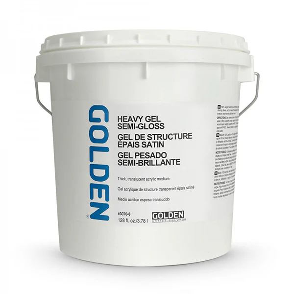 Golden Heavy Gel Medium (Semi Gloss) - Image 4