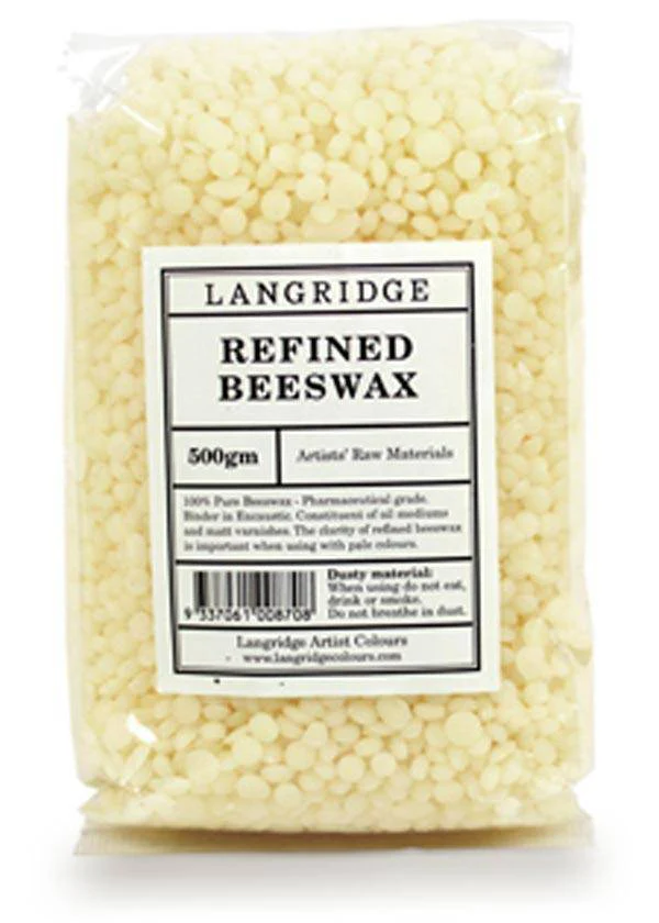 Langridge Refined Bees Wax 500ml