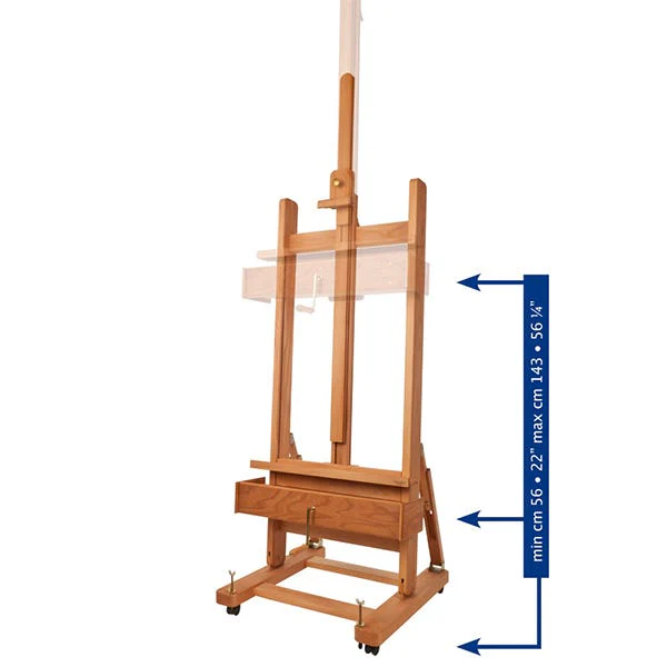 Mabef M04 Cranked Studio Easel - Image 4