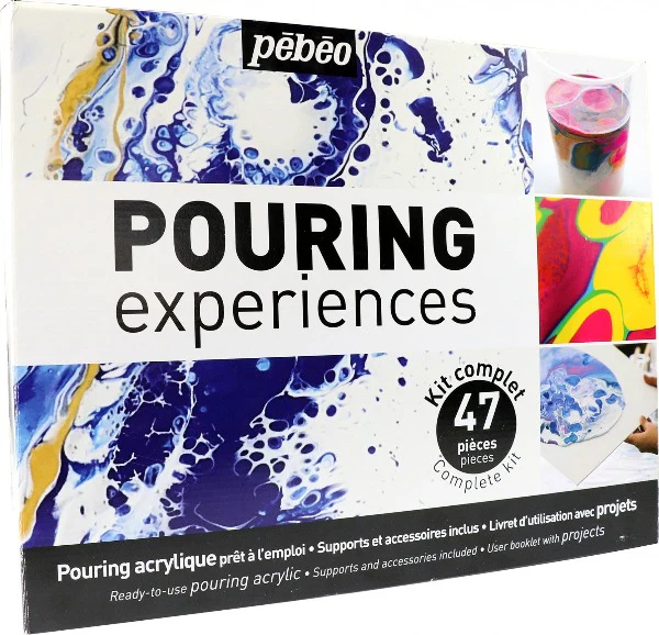 Pebeo Pouring Experiences 47 Piece Kit
