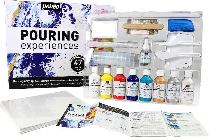 Pebeo Pouring Experiences 47 Piece Kit - Image 2