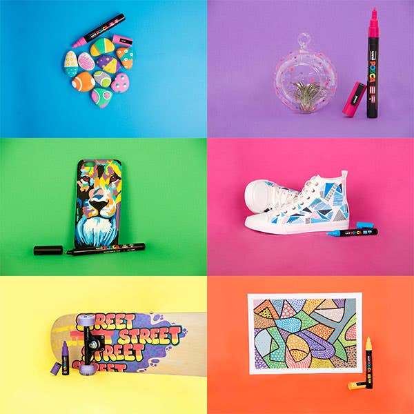 Posca Marker Brush (PCF-350) Set 10 - Image 2