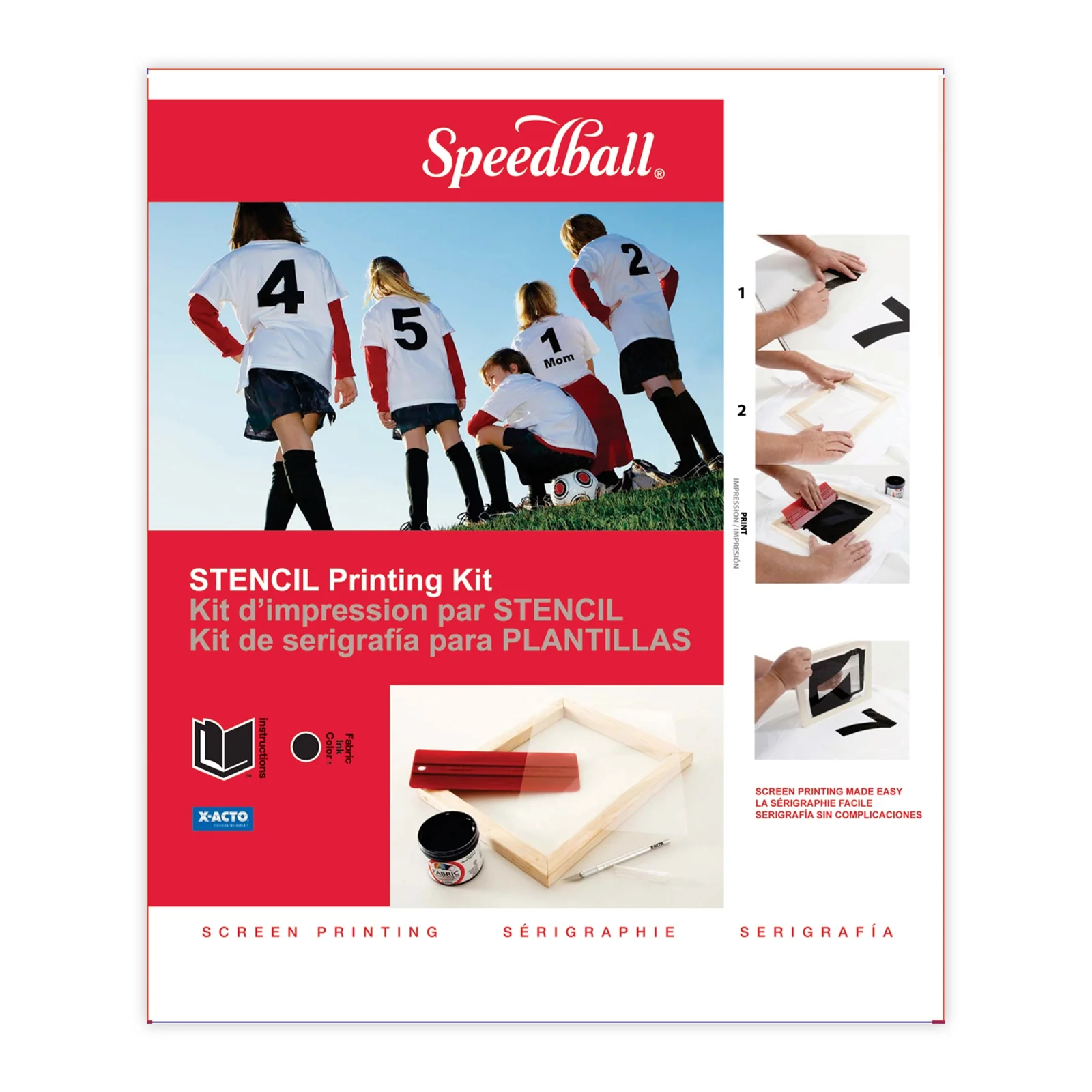 Speedball Stencil Printing Kit