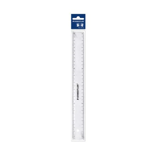 STAEDTLER Clear Ruler 30cm