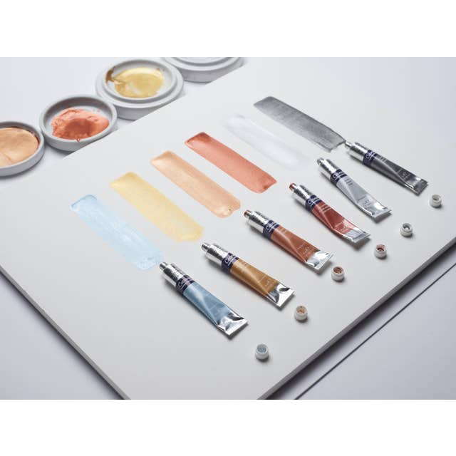 Winsor & Newton Cotman Metallic Watercolour Tube Set 6 - Image 2