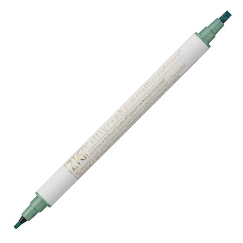 ZIG Calligraphy Markers Metallics Double Ended - Image 3