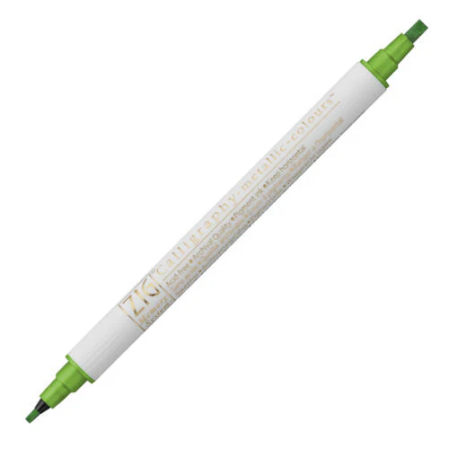ZIG Calligraphy Markers Metallics Double Ended - Image 9